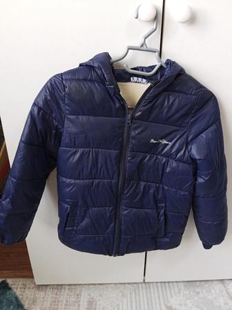 Куртка теплая для мальчика 6-8лет