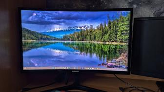 Продам Монитор Samsung C24F396FHI (24, изогнутый, VA, 60Гц)