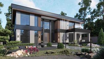 Фасад Алюкобонд Дизайн проект