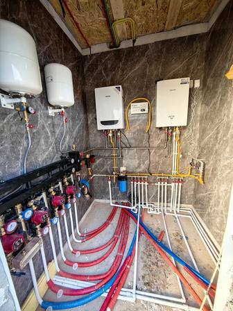 Монтаж теплый пол