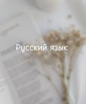 Репетитор по русскому языку и литературе