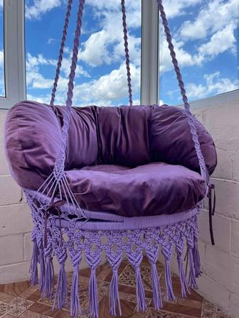 Гамак-кресло ручной работы (макраме)