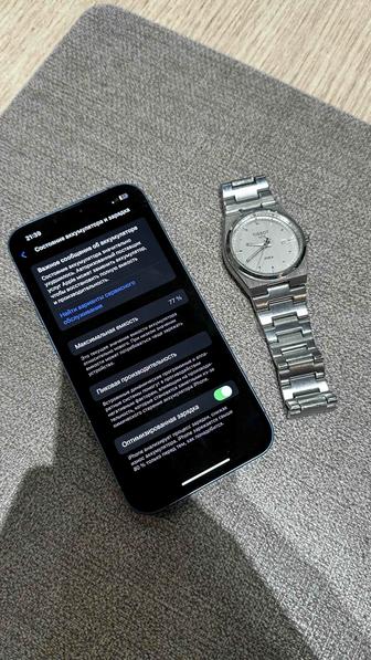 iPhone 13 синий 128Gb 77%