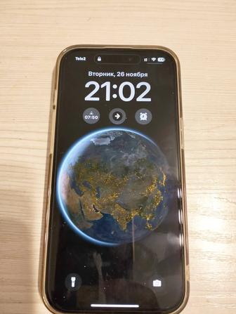 Iphon 15(Айфон) матовый черный 128ГБ