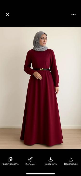 Платье для мусульманки