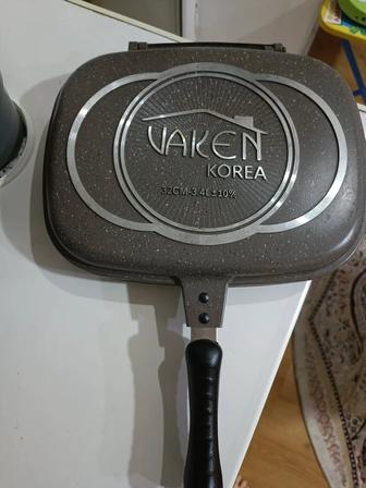 Гриль чугунная