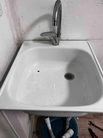 Мойка со смесителем