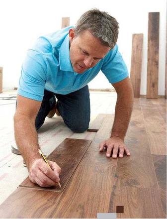 Качественная укладка ламината кварцвинила заливка пола в Астане.