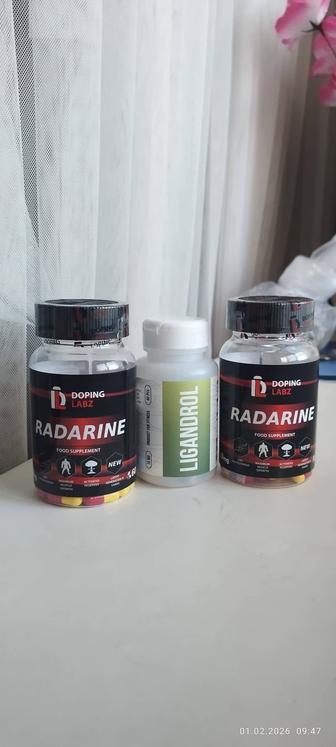 Радарин rad 140 две банки 120 капсул и ligandrol 60 капсул отдаю все вместе