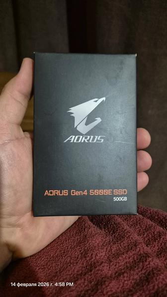 SSD 500 GB Gigabyte Aorus 5000E, M.2, PCIe 4.0