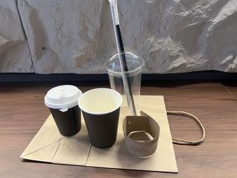 Одноразовые посуды для кофейникапхолдеры, переноски для стаканов