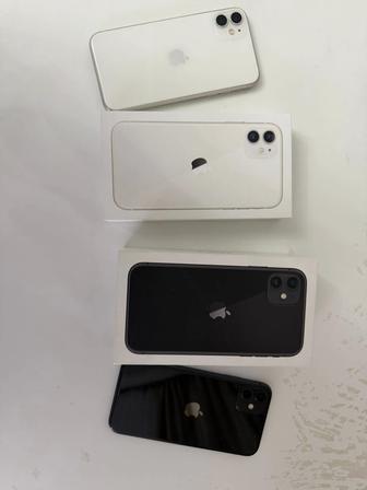 Два айфона 11,64 и 128 меняю на 13 или 13 pro