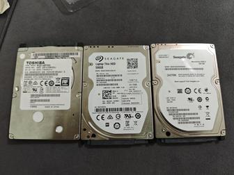 Жесткие диски HDD 2.5 SATA, 2шт 500Гб, 1шт 250Гб