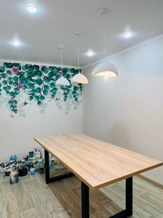 Стол в стиле loft