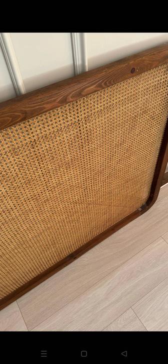 Перегородка ротанг-дерево, ширма для помещений, межкомнатные.