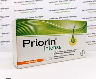 Priorin intense 60 kaps (ПРИОРИН)для лечения нарушения роста волос и выпаде