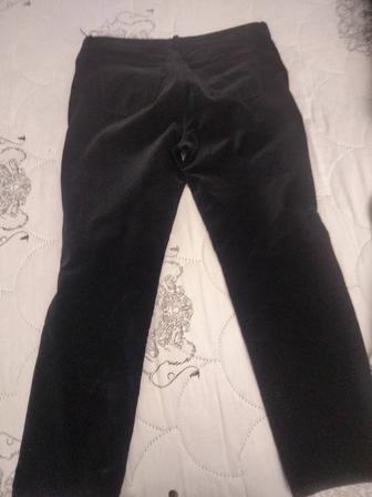 Брюки Brooks Brothers черный бархат размер 50 UK 14