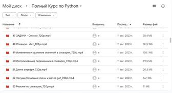 Полный видео курс .Основы компьютерных и веб-технологий с Python.