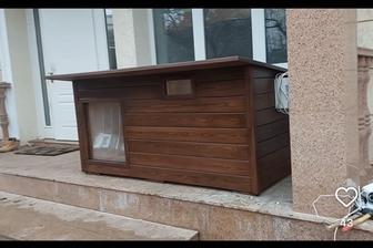 Большая будка для собаки