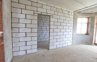 Межкомнатные перегородки из пеноблока