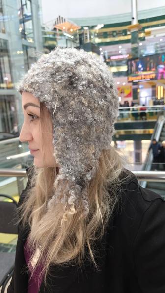 Шапки валяные ,ручная работа,шерсть меринос (Италия)