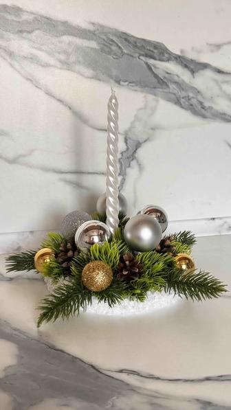 Подсвечник новогодний