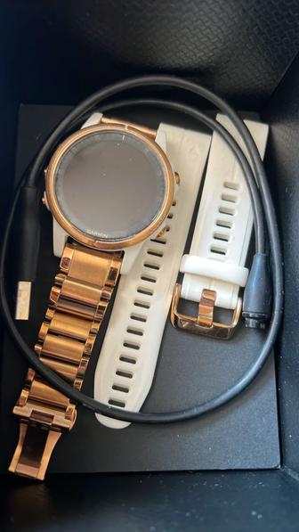 Умные часы Garmin Fenix 5s Plus Sapphire розовое
золото