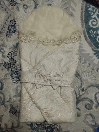 Одеяло - конверт на выписку зимнее