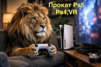 Прокат аренда пс5 пс4 VR шлем