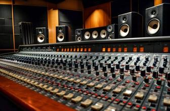 Дыбыс жазу студиясы.