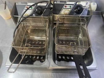 Продам фритюр 2 секции фритюрница