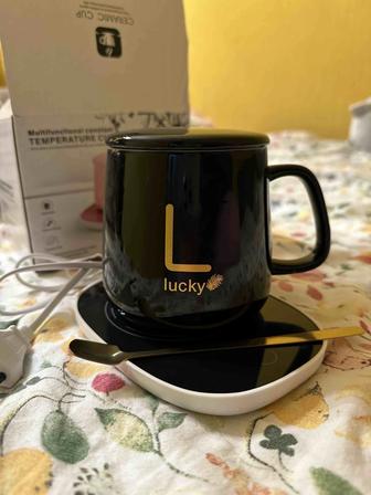 Керамическая кружка с подогревом