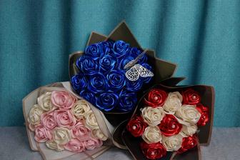 Букет цветов ручная работа