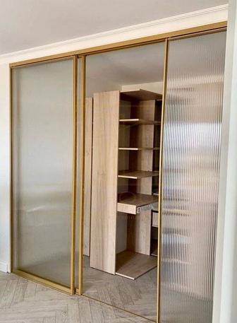 Межкомнатные перегородки.Лофт перегородки.Алюминиевые перегородки.Гардероб