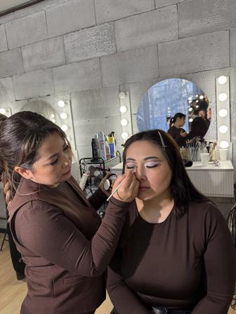 Макияж Прическа