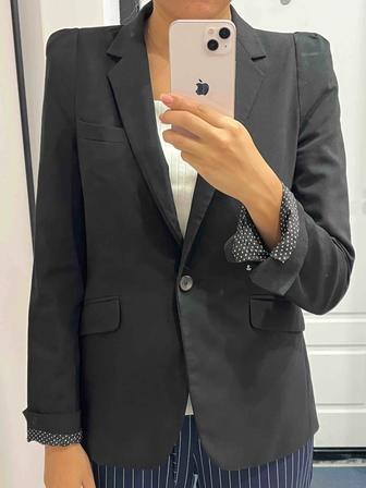 Пиджак черный, Zara, размер S