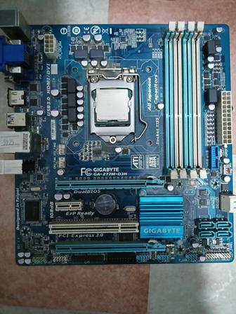 Материнская плата Gigabyte Z77-M D3H