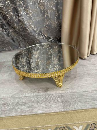 Зеркальная посуда конфетница