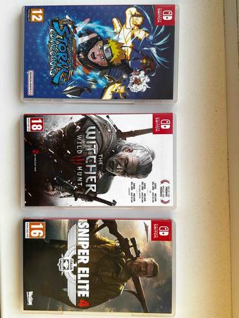 Игры Nintendo Switch (Картриджи)