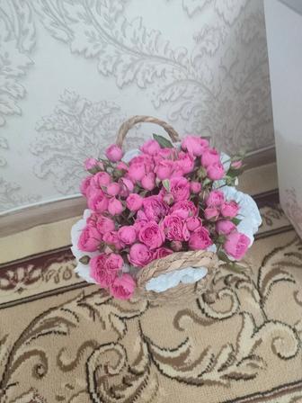 Букет цветов .