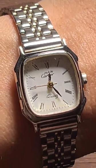Винтажные часы Cartie