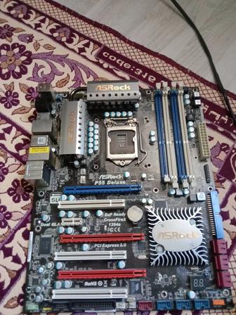 Материнская плата ASRock P55 Deluxe