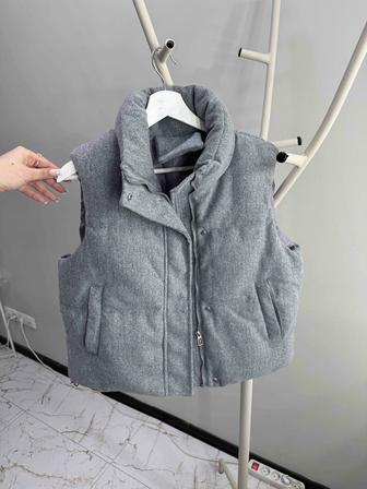 Жилетка укороченная