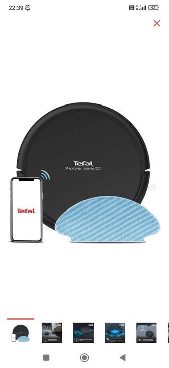 Робот-пылесос Tefal RG7387WH Serie 50