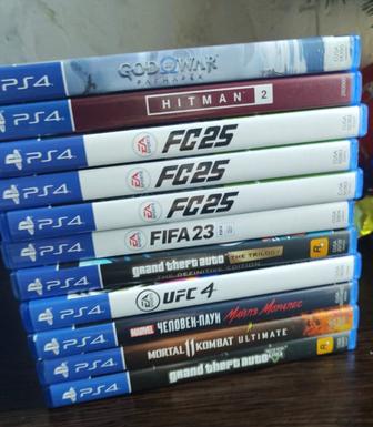 Игры на дисках и аккаунтах