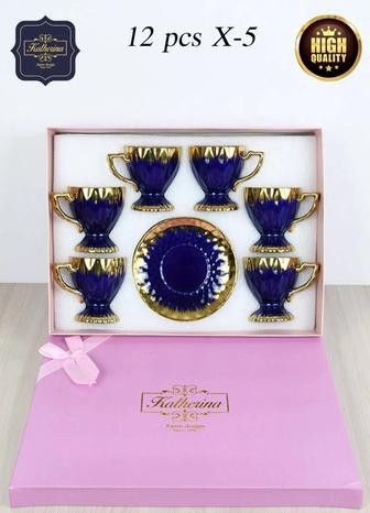 Сервизы шыныаяқтары мен тәрелкелері