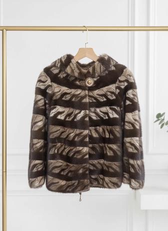 Шуба норковая короткая женская