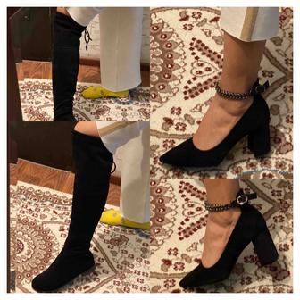 Обувь ботфорд туфли