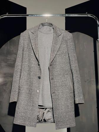 Комплект пальто и свитер