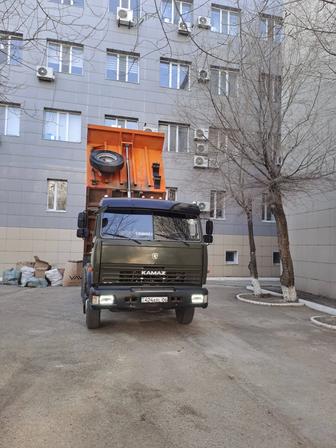 Топырак тасу, мусор шыгару, шебень, пгс